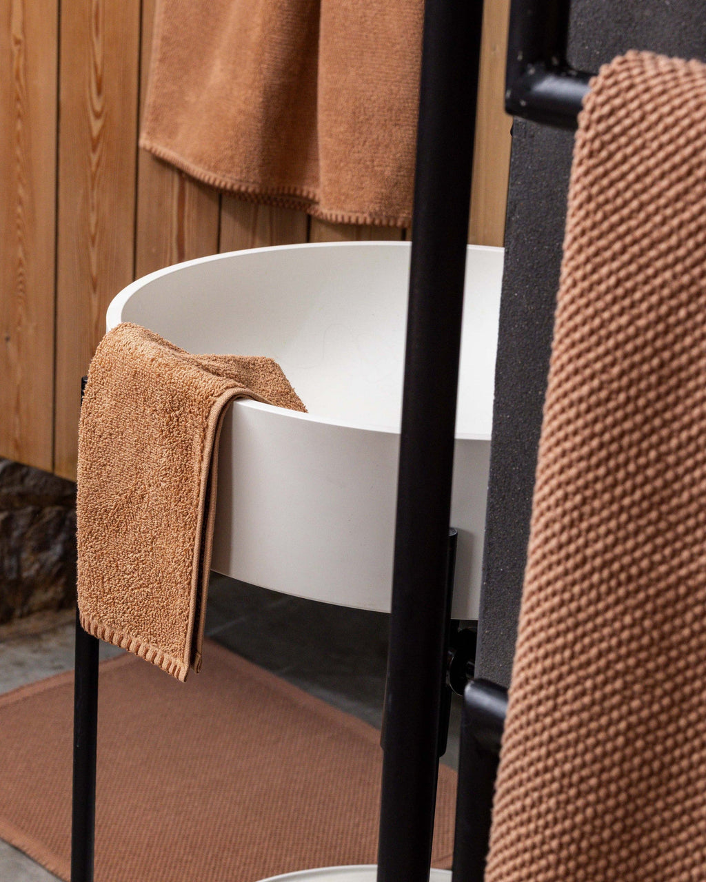 Tappeto da bagno Etia Cannelle 54 X 64