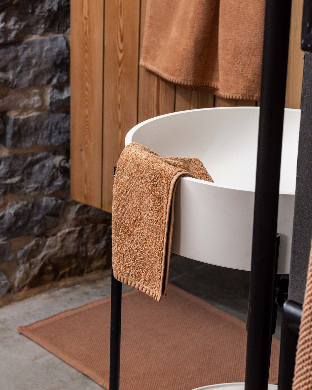 Tappeto da bagno Etia Cannelle 54 X 110