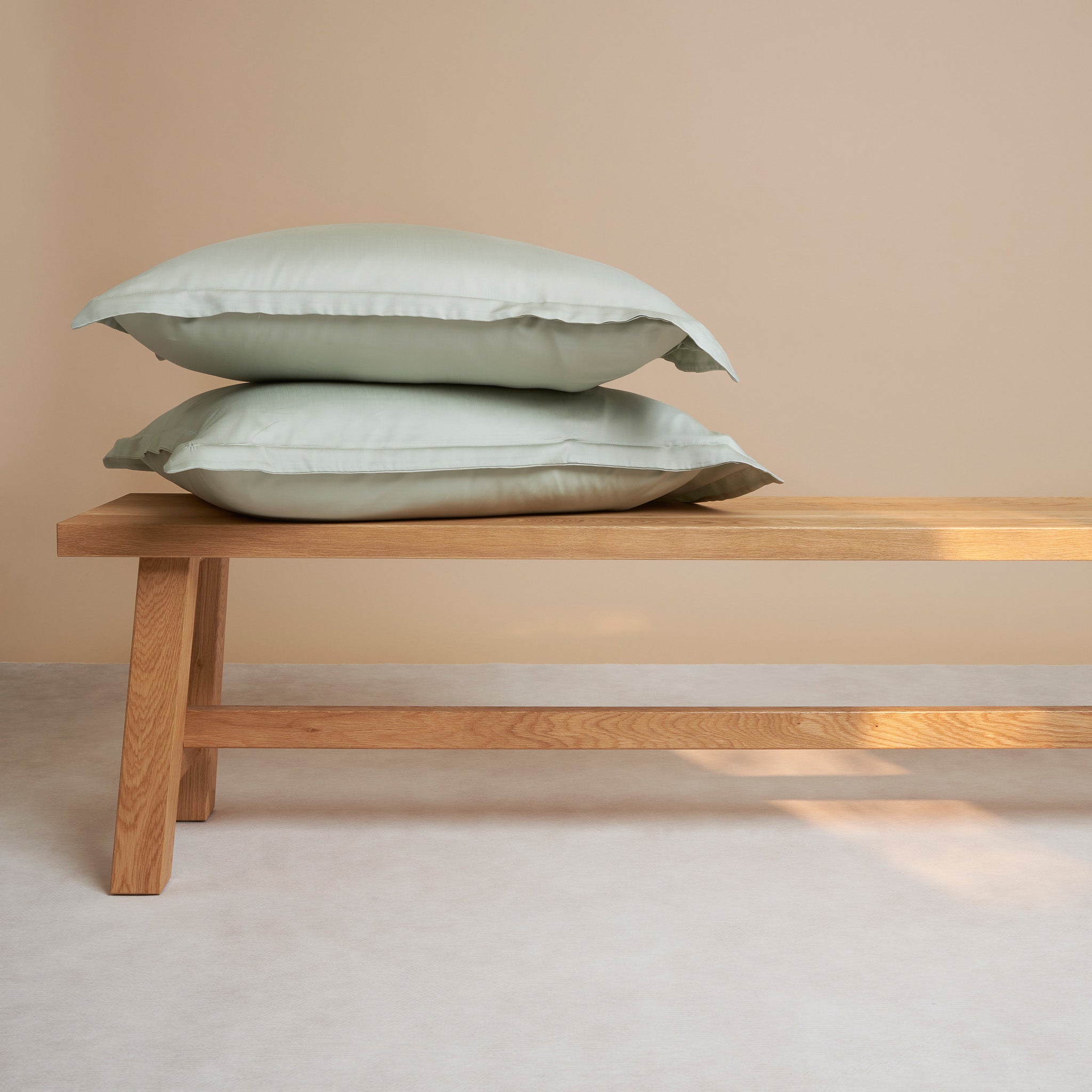 Tencel - federa verde chiaro, 50 x 70