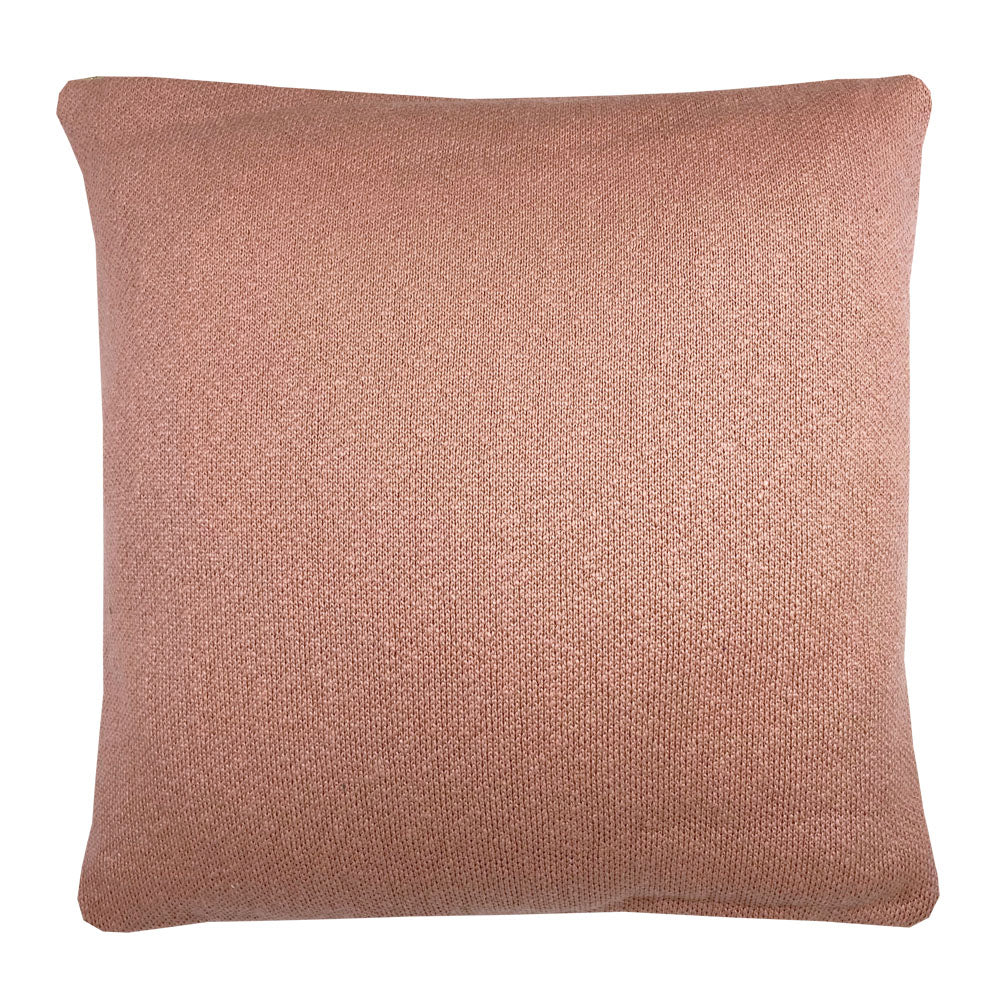 Ikat - cuscino rosa in cotone biologico, 50x50 cm