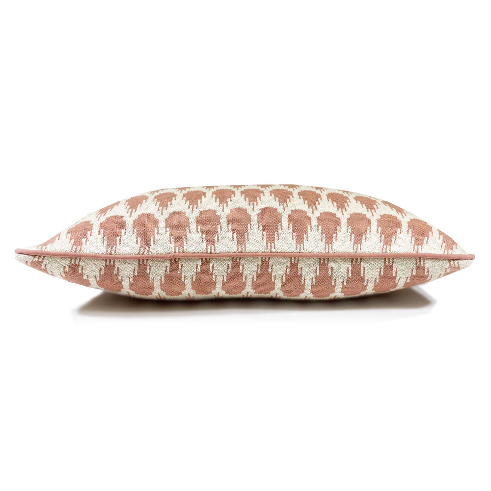 Botanic - cuscino rettangolare rosa - 35 x 60 cm - 100% cotone biologico
