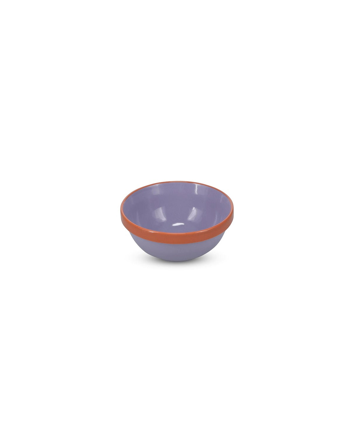 Duo - Ciotola viola/arancione, 15,5xH6,5cm