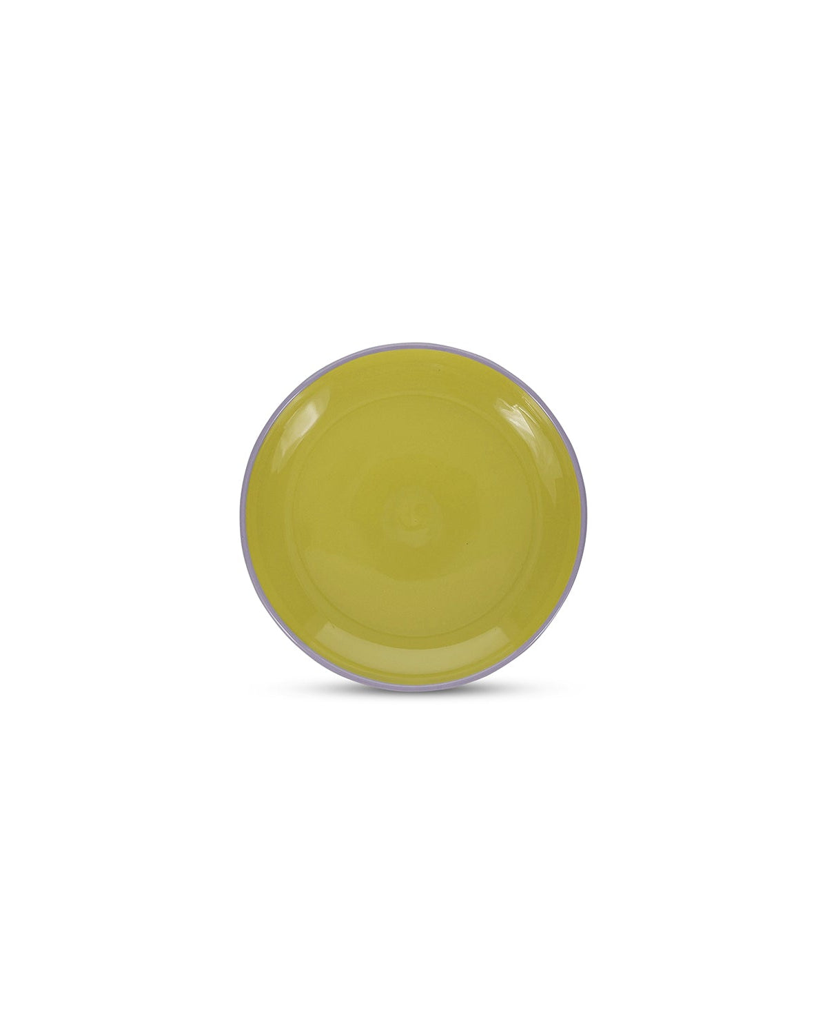Duo - Piatto da frutta verde/viola, 18xH2,5cm