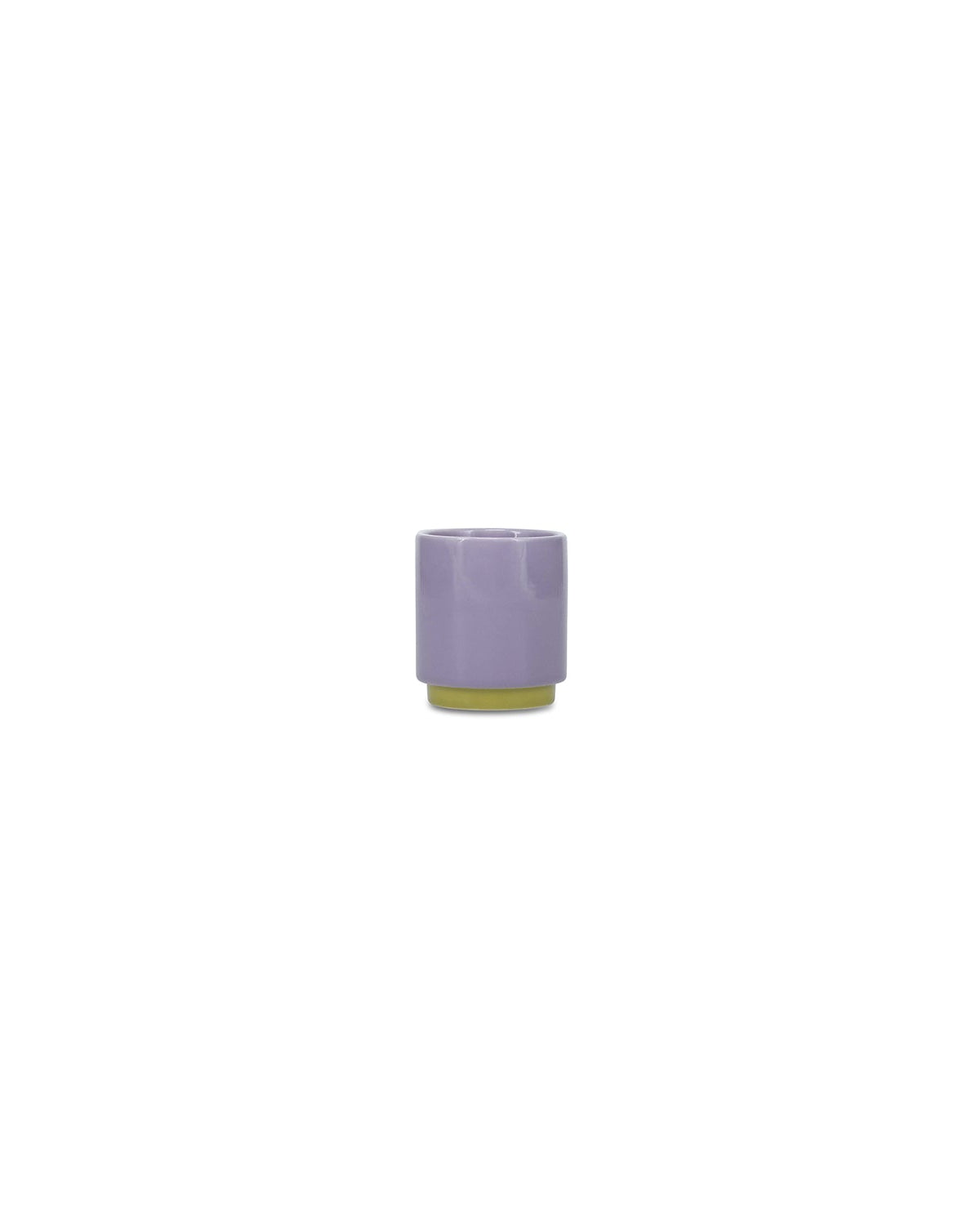 Duo - Tazzina da caffè,  verde/viola, 13 cl