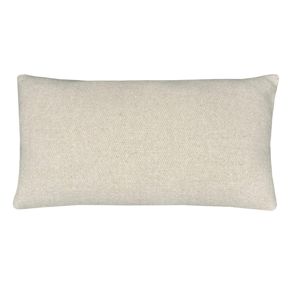 Cam - cuscino cammello beige reversibile in lana e acrilico riciclato, 35x60 cm