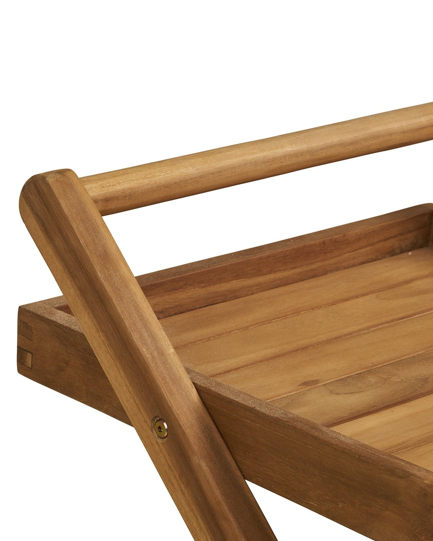 Pasaku - Carrello bar, in legno di teak, naturale, 86x50x81 cm