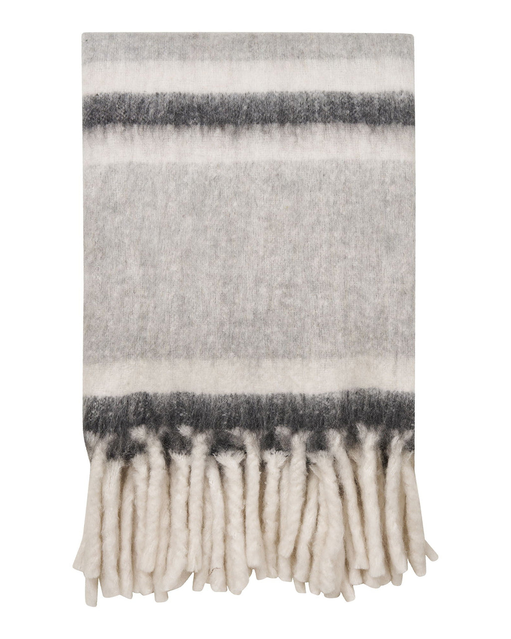 Carmel - Plaid misto lana grigio