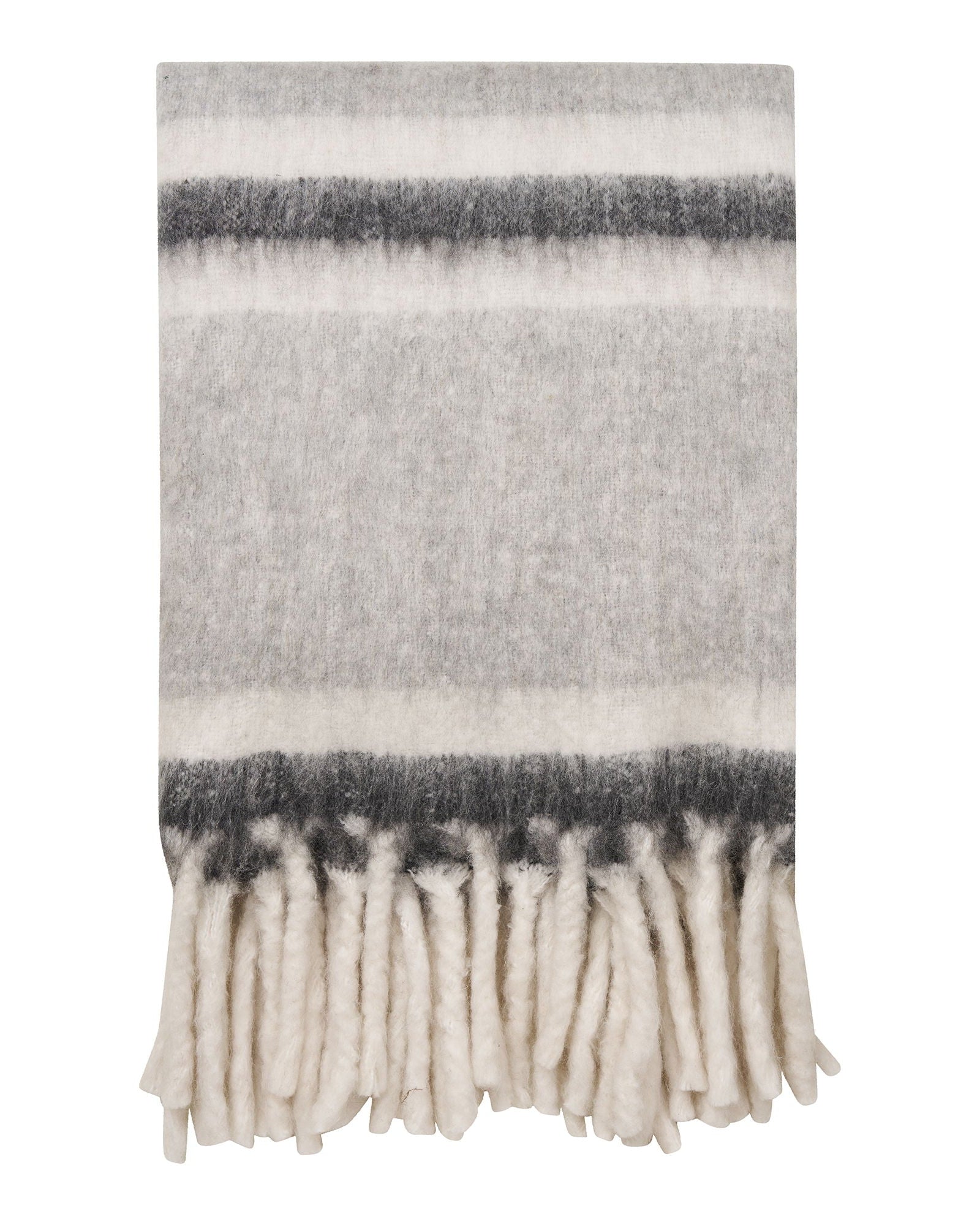Carmel - Plaid misto lana grigio