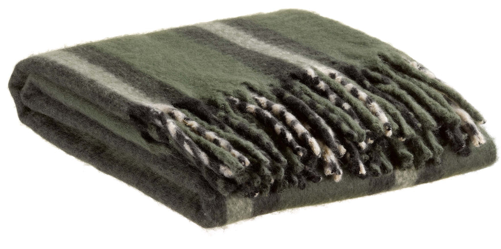 Plaid riciclato a righe Isabel Sapin 130 X 160