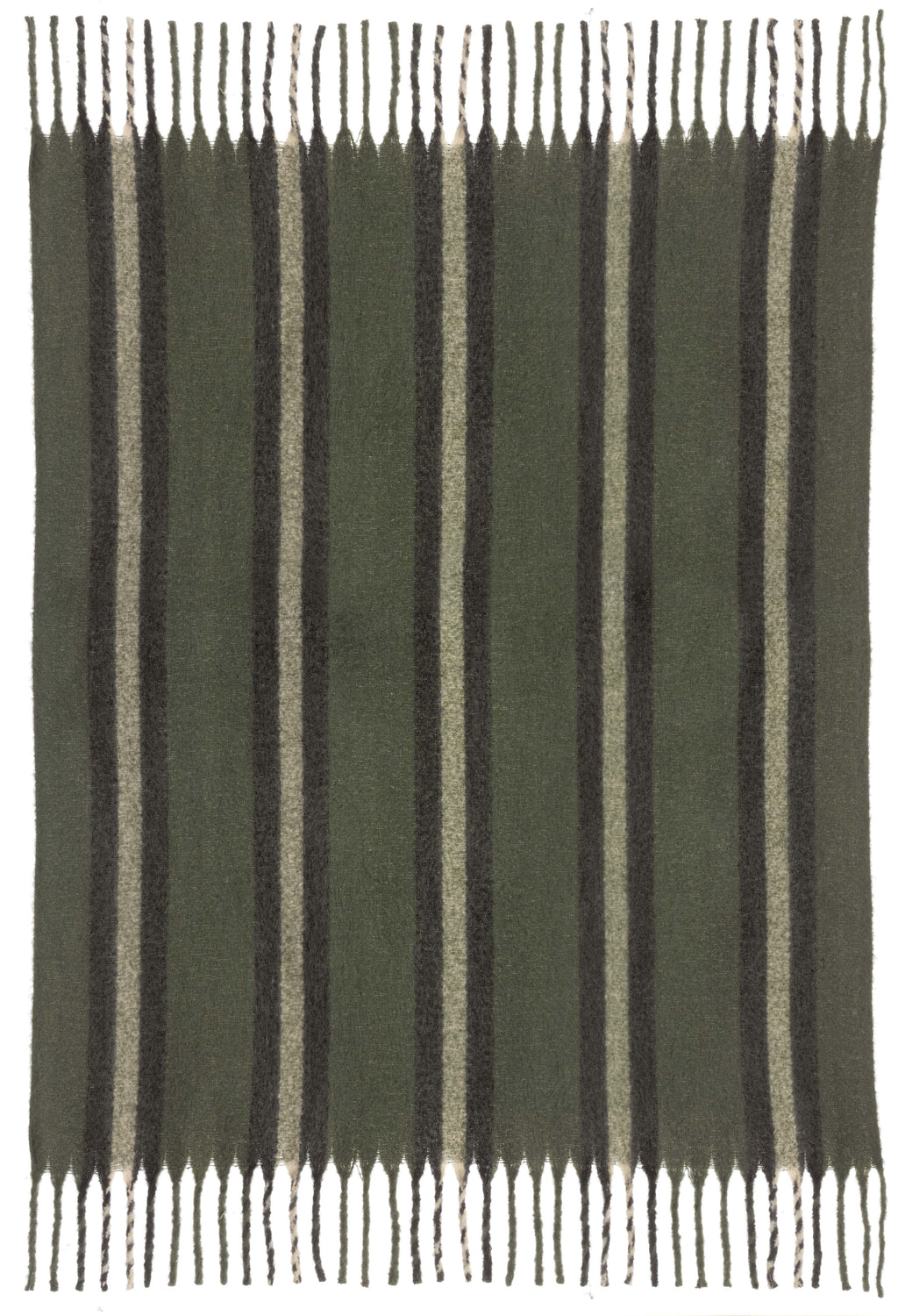 Plaid riciclato a righe Isabel Sapin 130 X 160