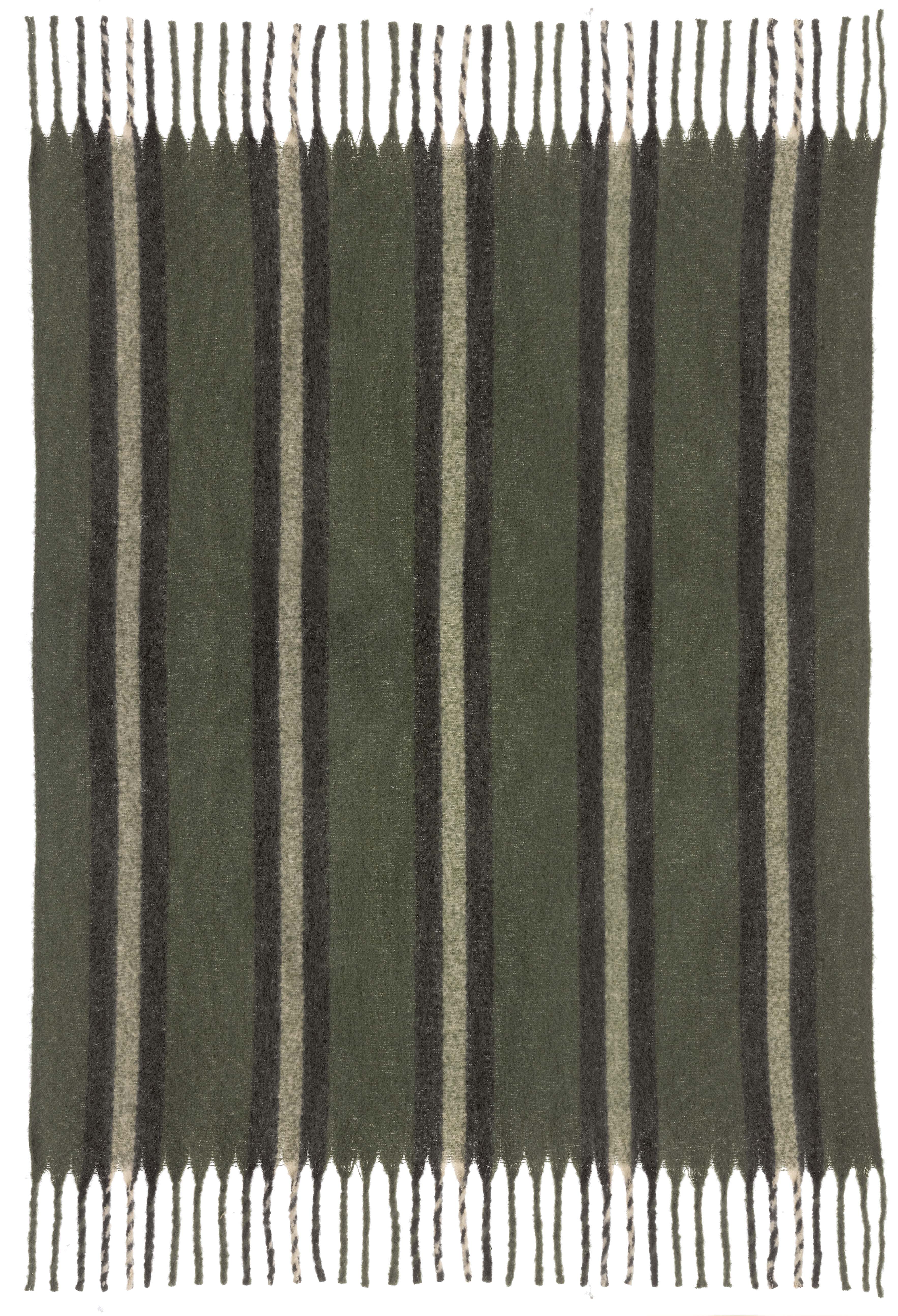 Plaid riciclato a righe Isabel Sapin 130 X 160