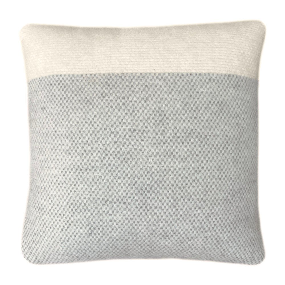 Easy Nature cuscino grigio in lana, 45 x 45 cm