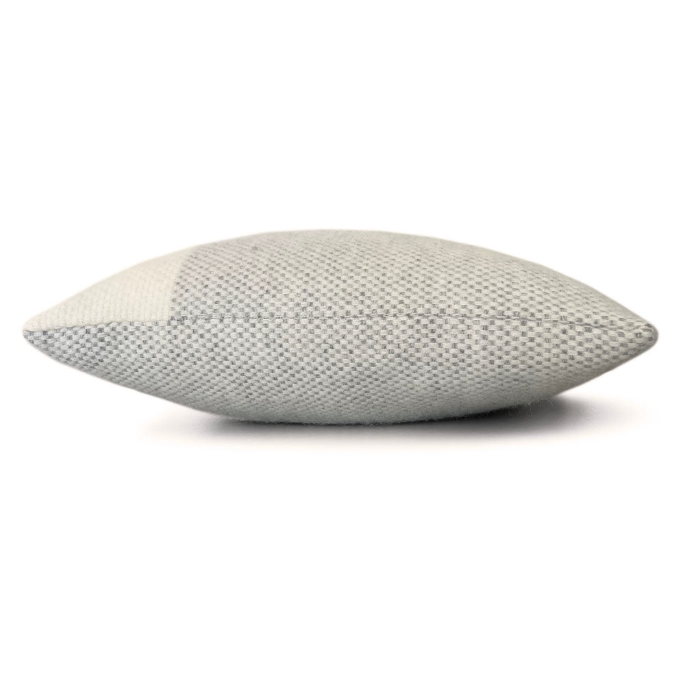 Easy Nature cuscino grigio in lana, 45 x 45 cm