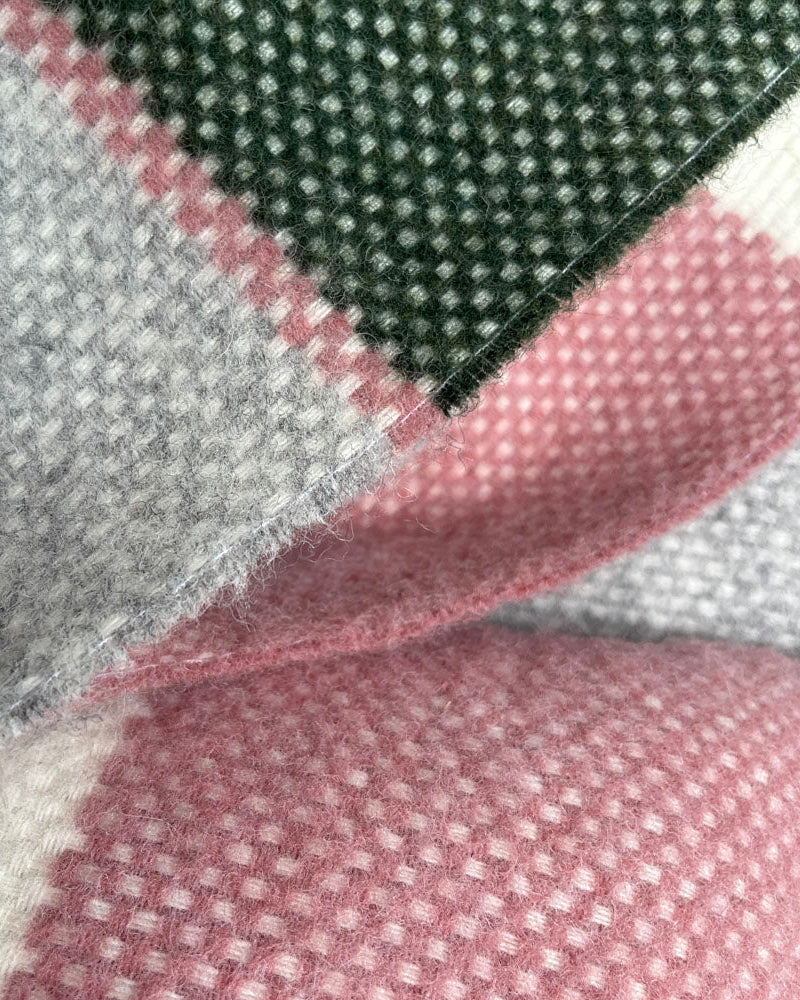 Festivity - plaid a righe in lana, 140 x 200 cm