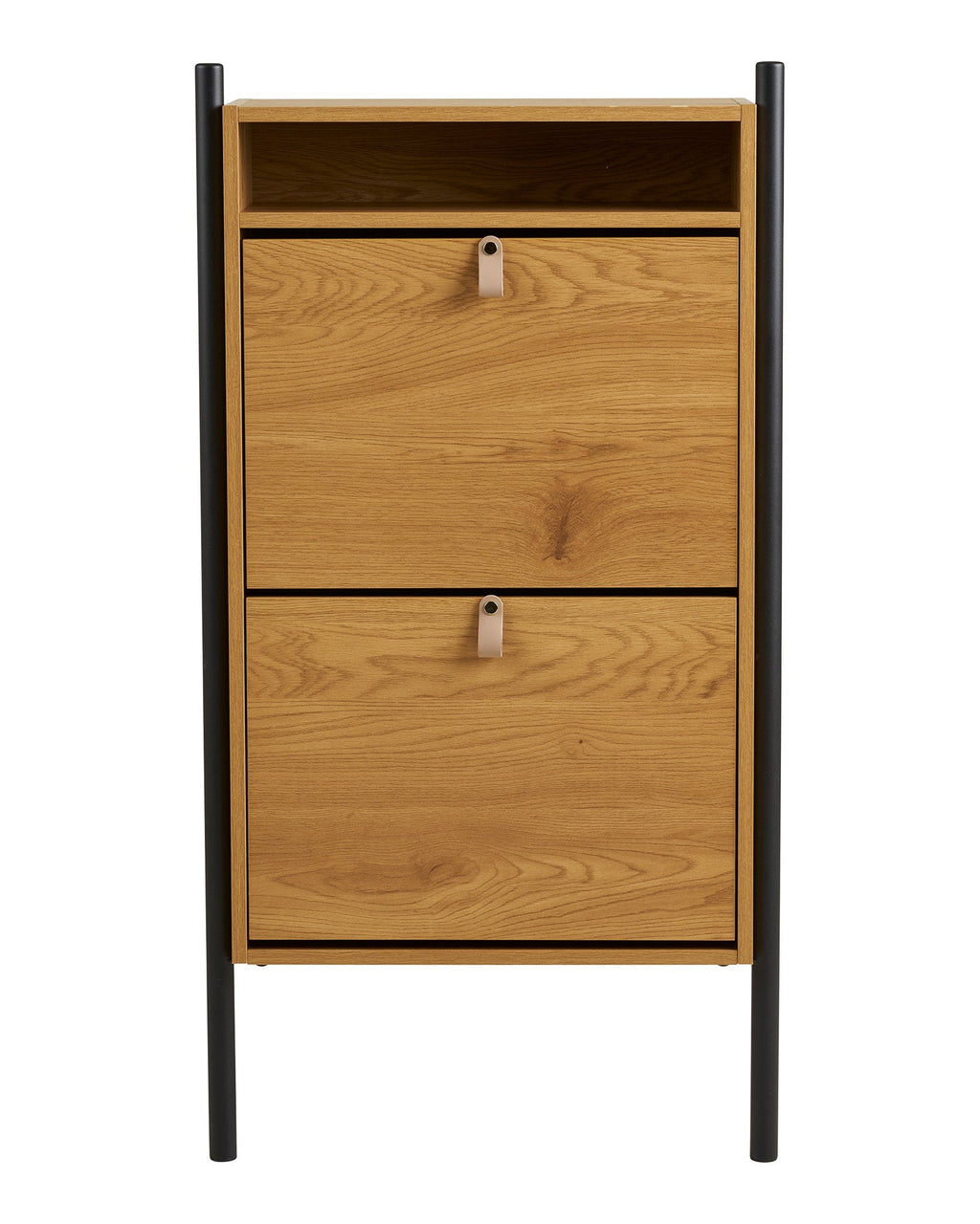 Barco - Scarpiera, effetto rovere 62x26x118 cm