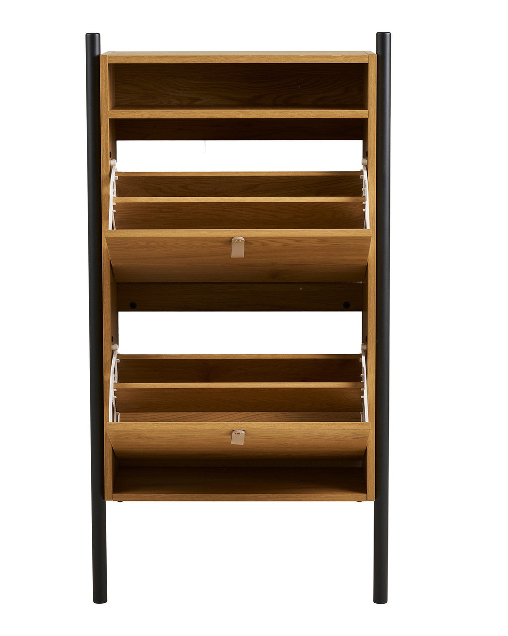 Barco - Scarpiera, effetto rovere 62x26x118 cm