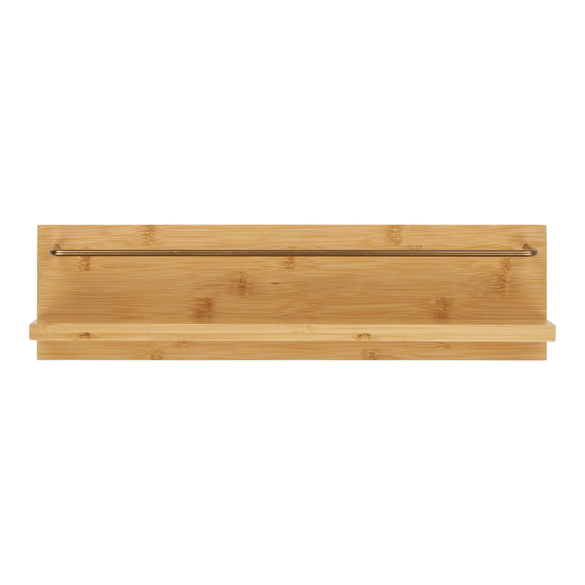 Ember - Mensola, bambù, naturale 45x10x12 cm