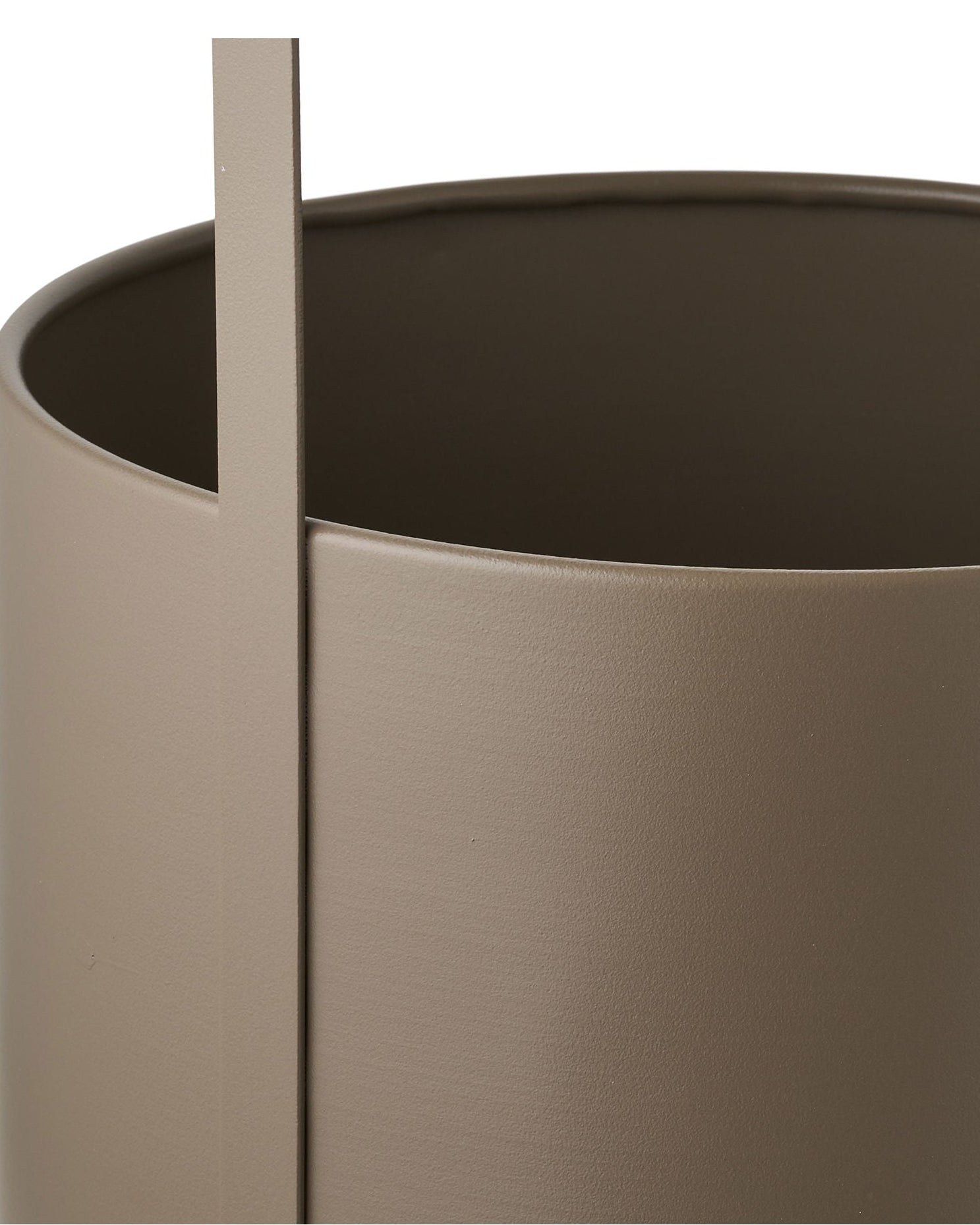 Jamie - Set due portavasi in acciaio marrone