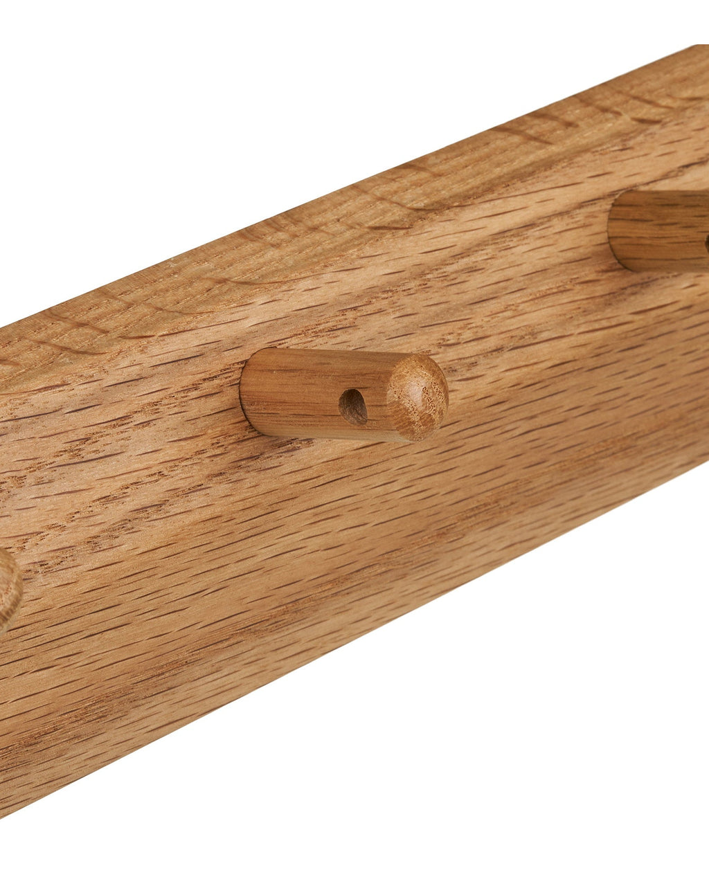 Barco - appendiabiti con 5 ganci, rovere 50x8,5 cm