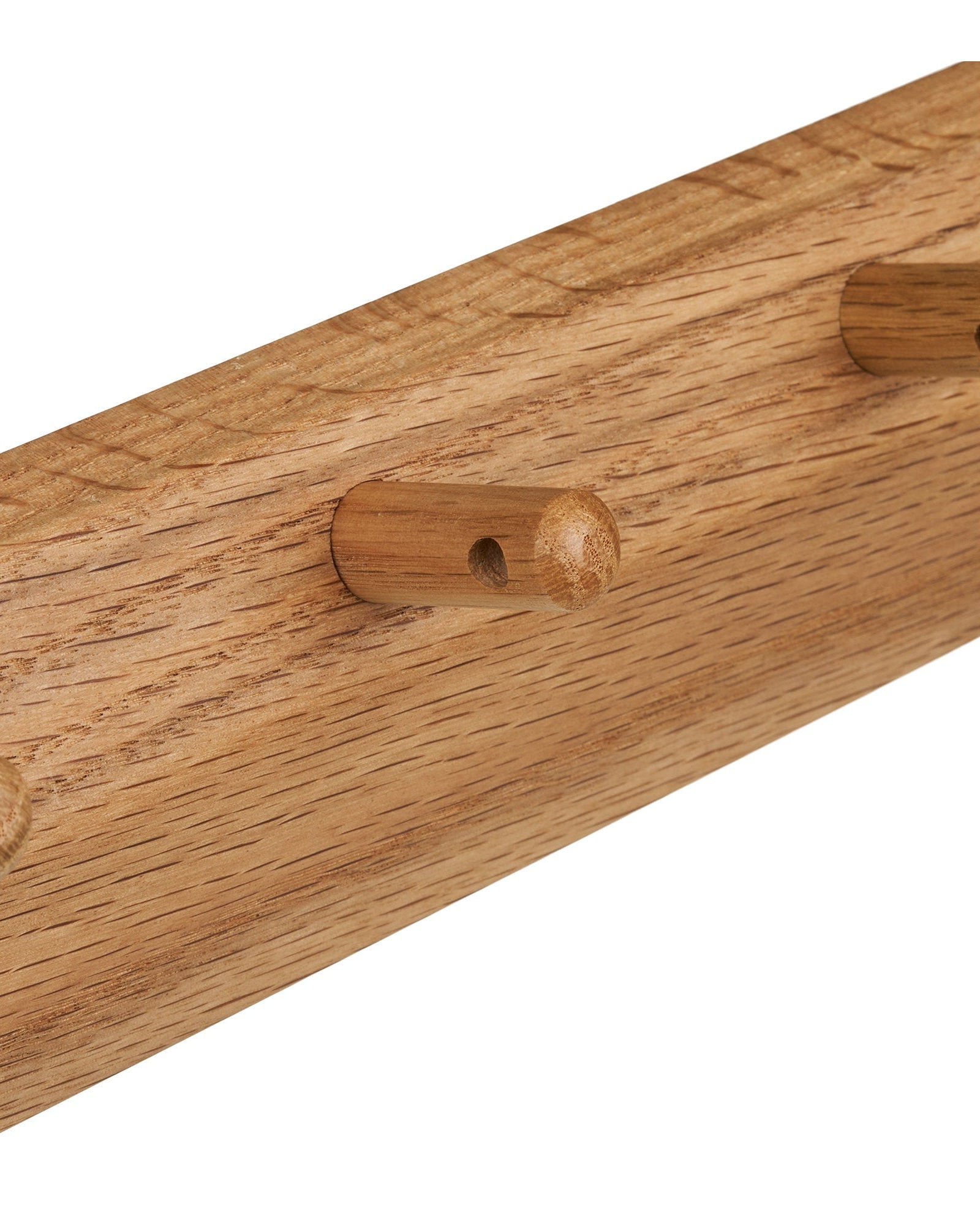 Barco - appendiabiti con 5 ganci, rovere 50x8,5 cm