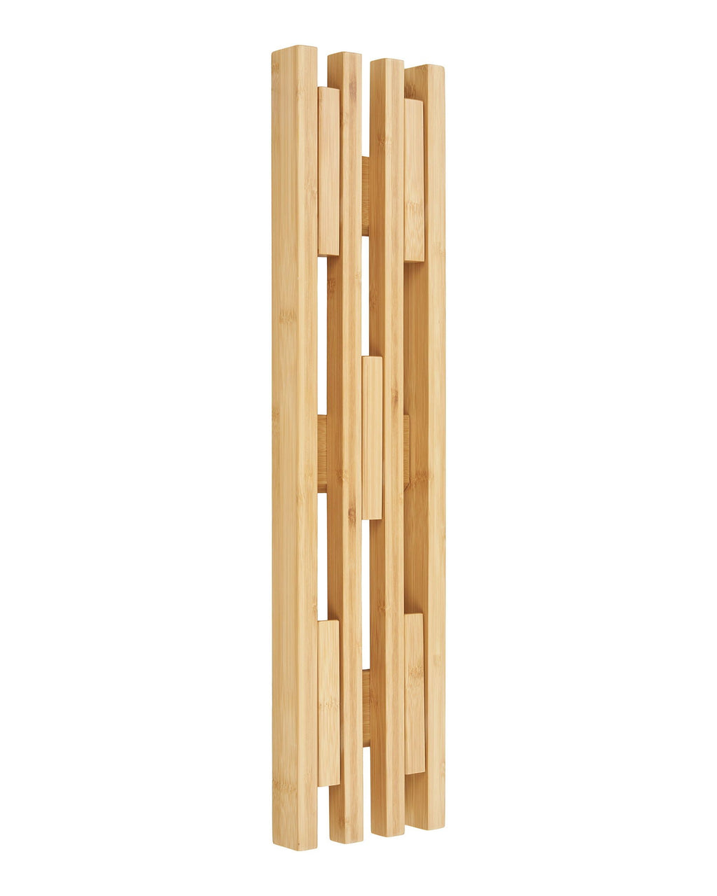 Ember - Appendiabiti, bambù, naturale 14x60 cm