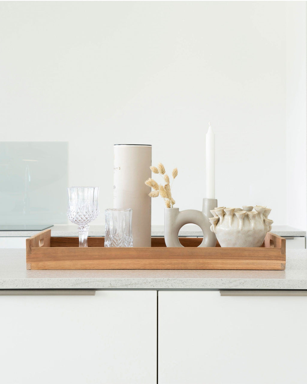 Faro - Vassoio in teak 58 x 30