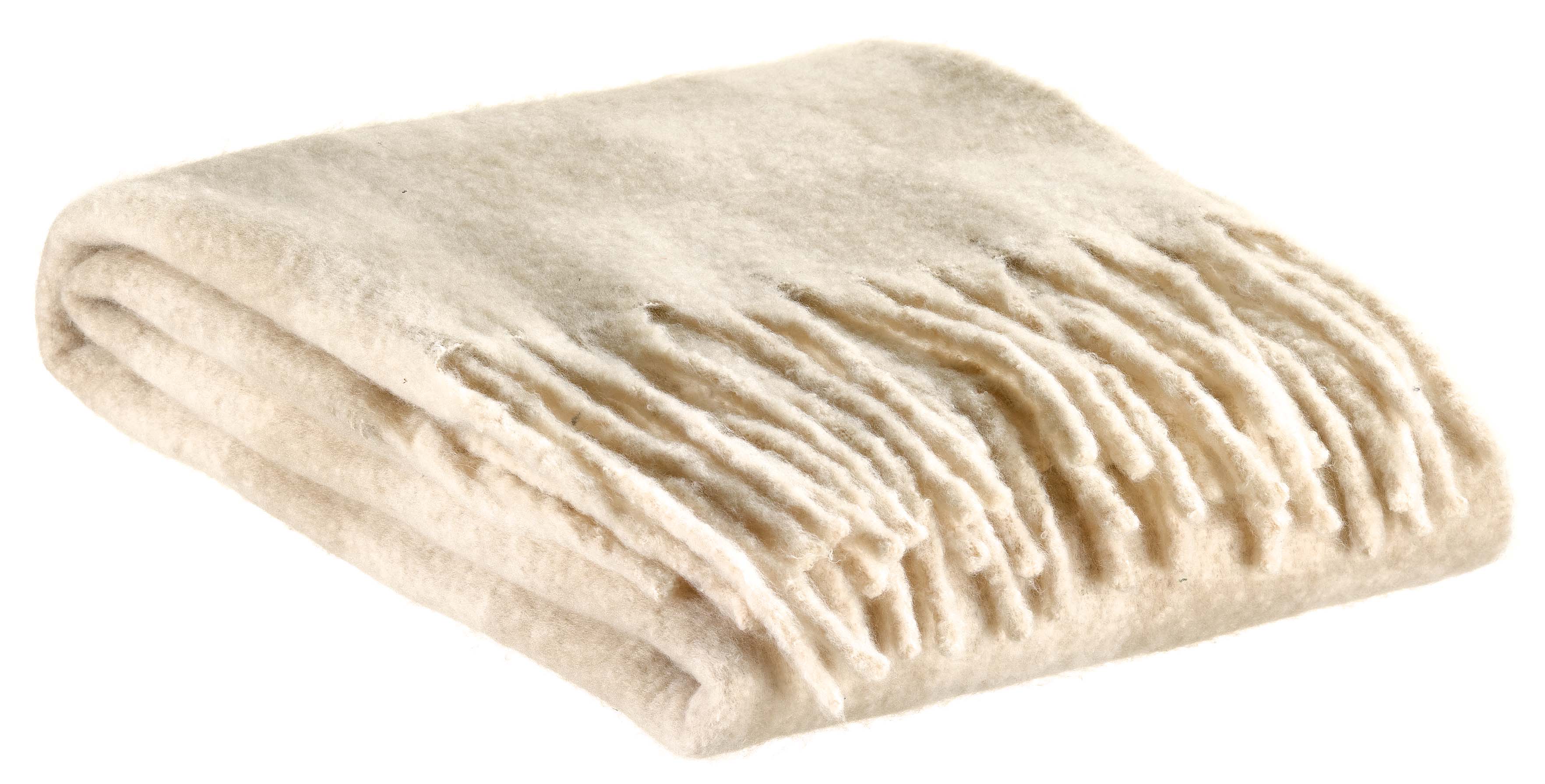 Plaid riciclato a scacchi Isabel Nuage 130 X 160