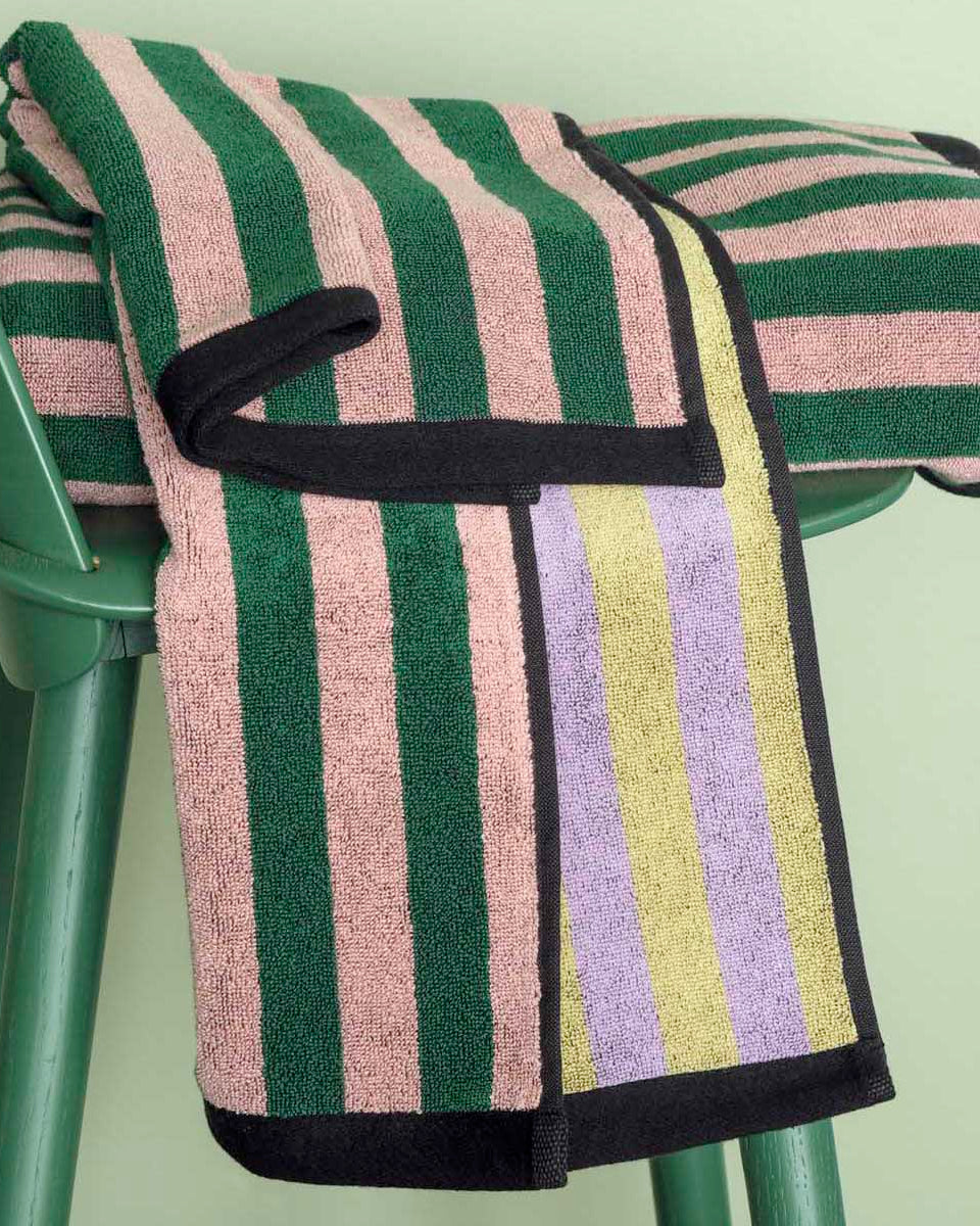 Asciugamano da bagno Charly Basilic 50 X 100