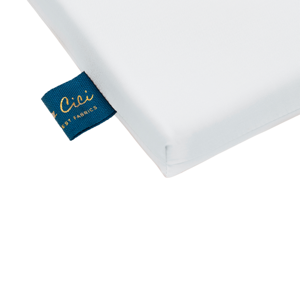 Tencel - Copripiumino singolo in tencel bianco, 140 x 200