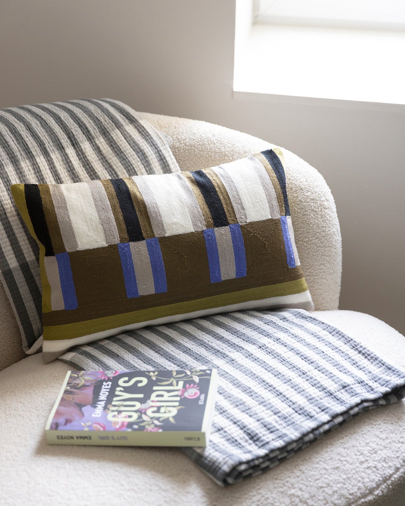 Plaid Calista Cendre 137 X 180