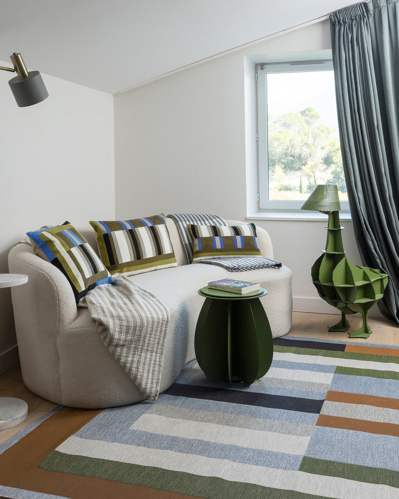 Plaid Calista Cendre 137 X 180