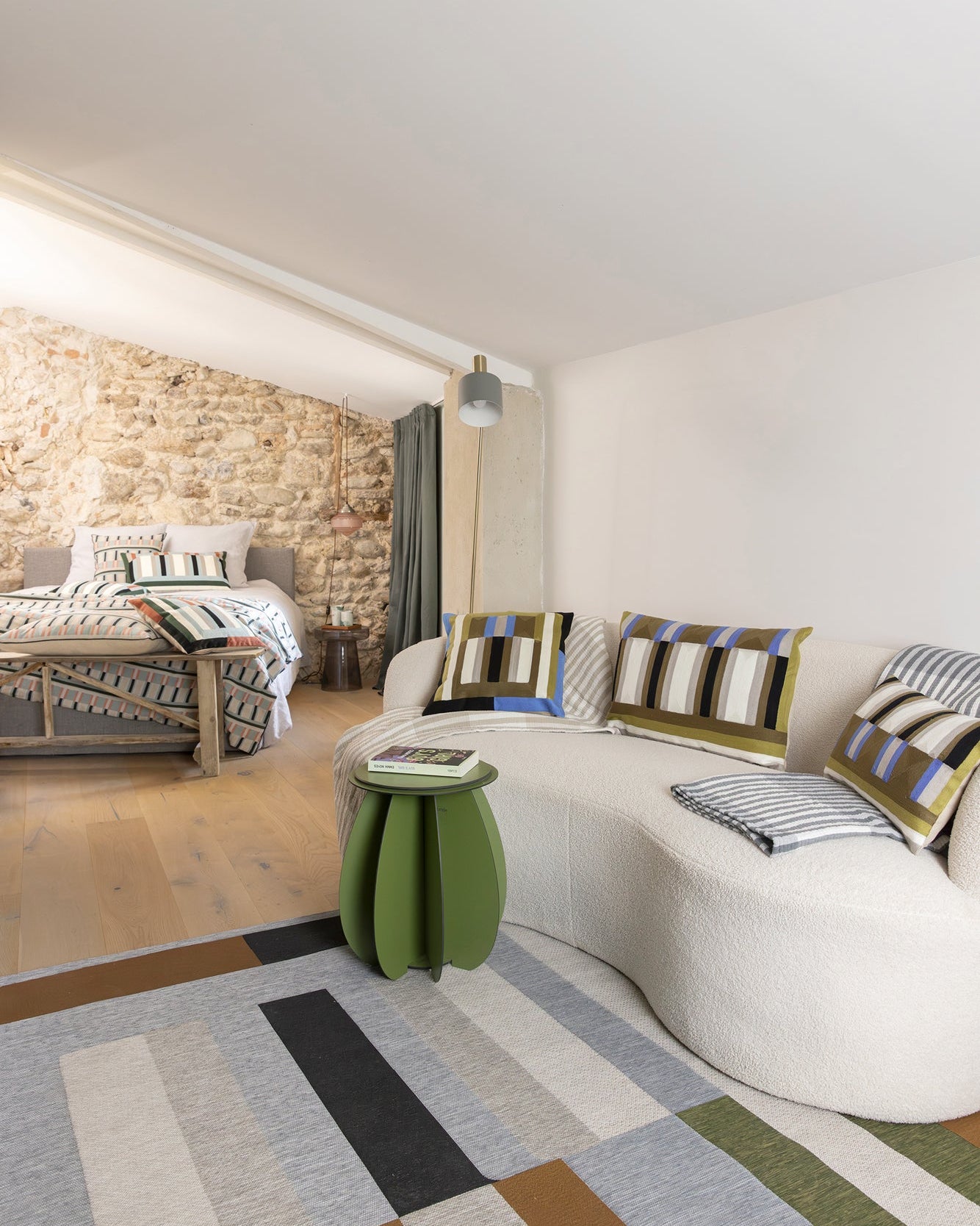 Plaid Calista Cendre 137 X 180