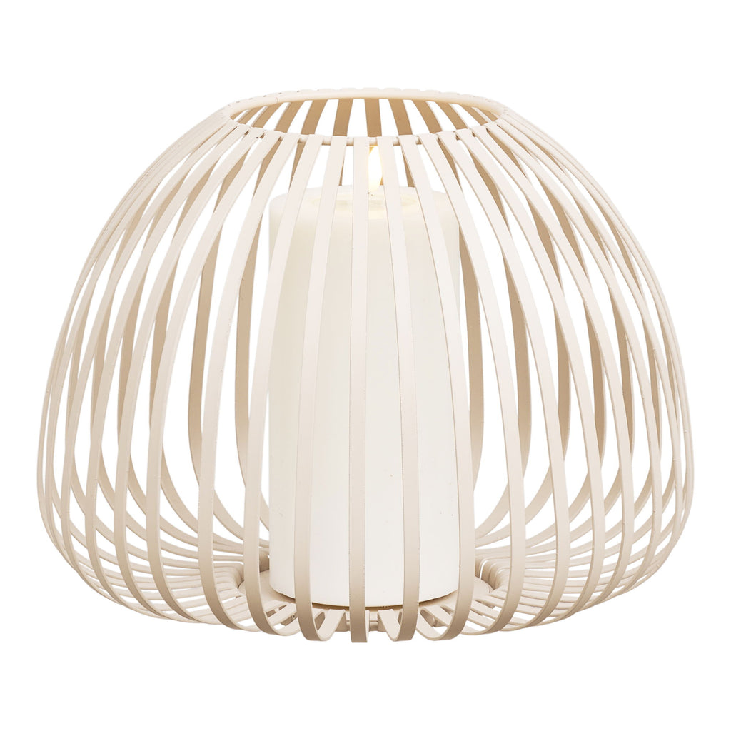 Stoense - Lanterna in metallo, beige