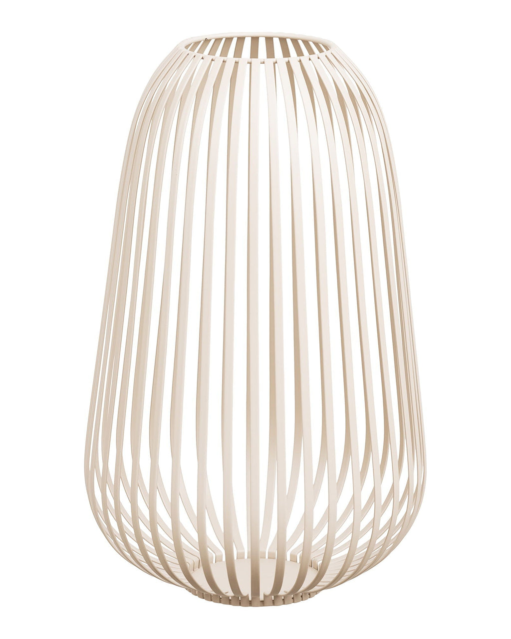 Stoense - Lanterna, metallo, beige ø24,5x40 cm