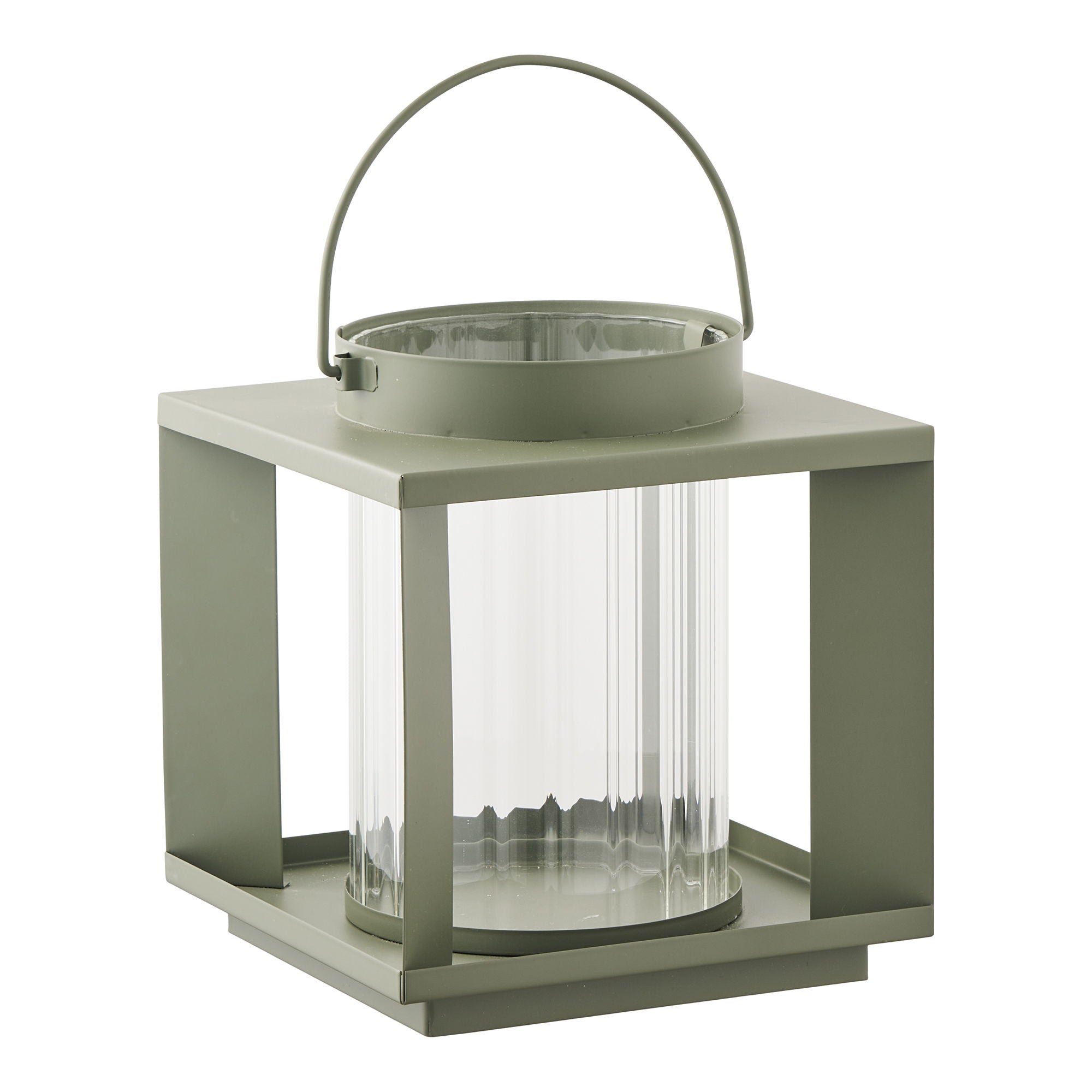 Lohals  - Lanterna in vetro e metallo, verde