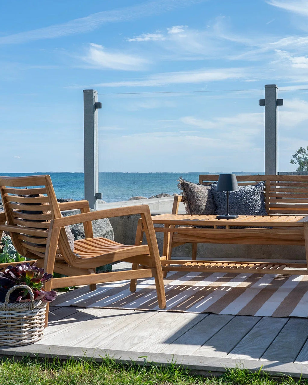 Santander - set da giardino in teak