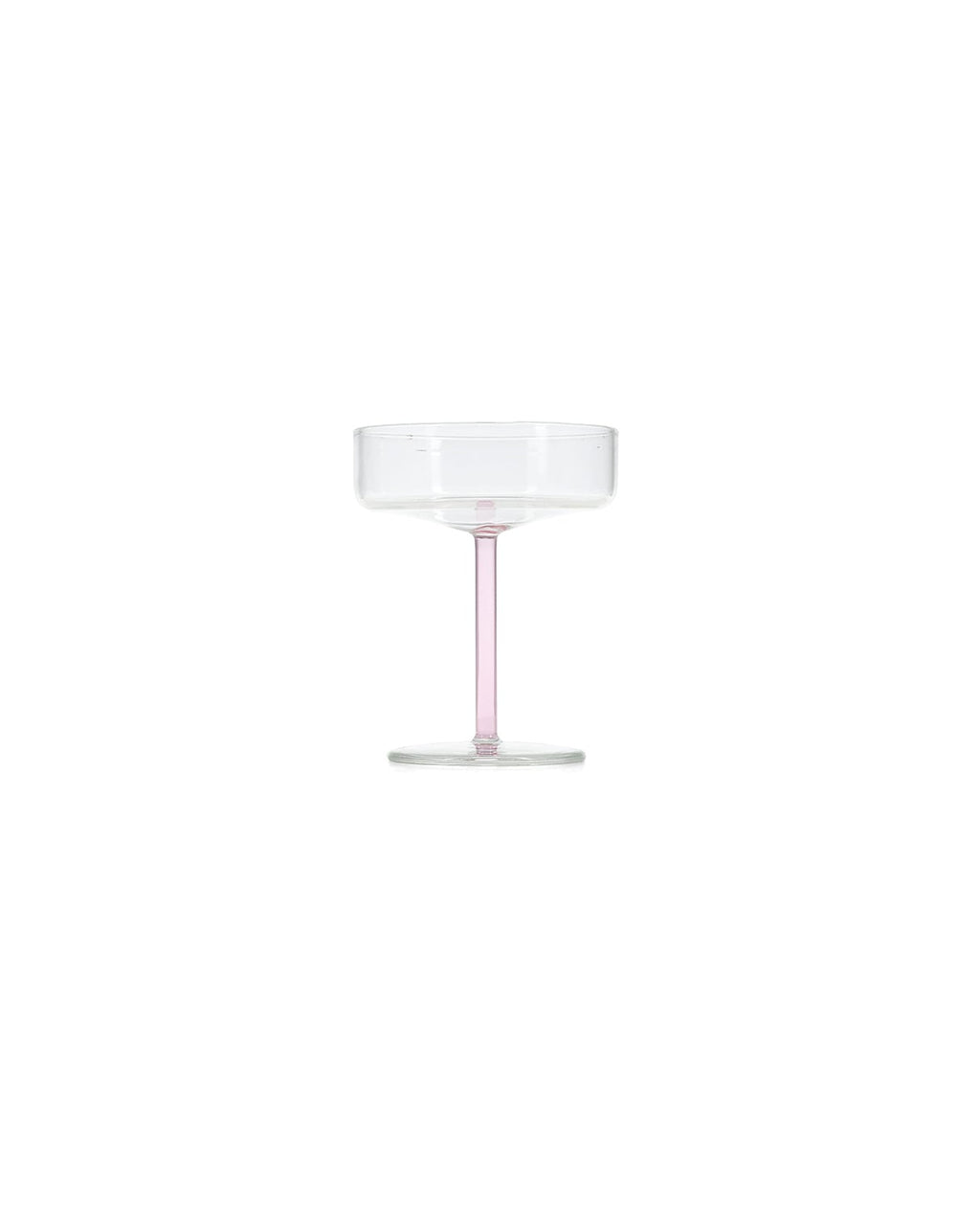 Fizz - Set 2 Bicchieri da champagne in vetro rosa