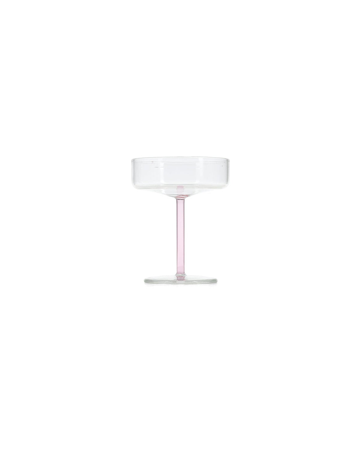 Fizz - Set 2 Bicchieri da champagne in vetro rosa