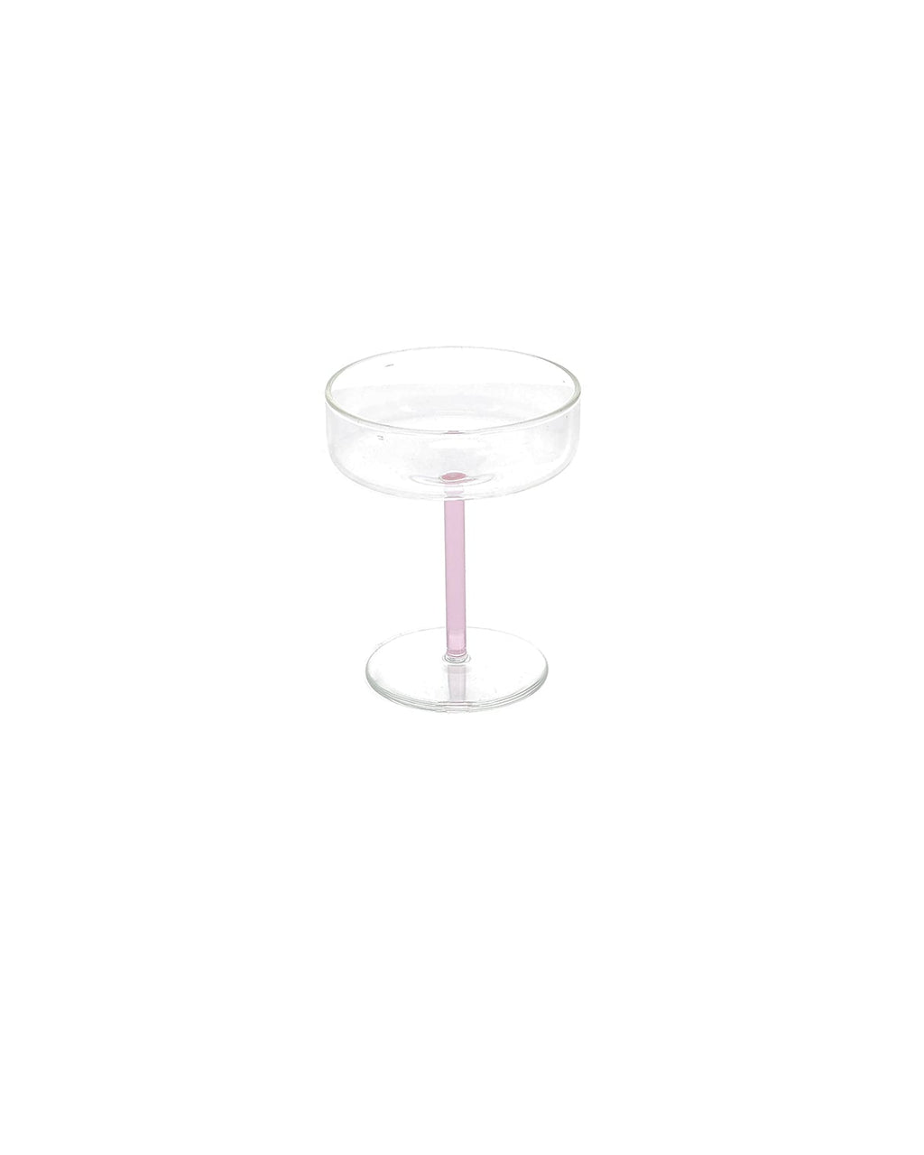 Fizz - Set 2 Bicchieri da champagne in vetro rosa