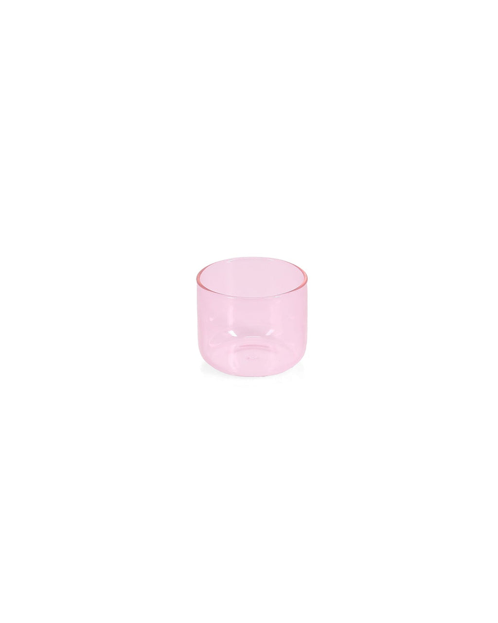 Fizz - Set 4 Bicchieri in vetro rosa