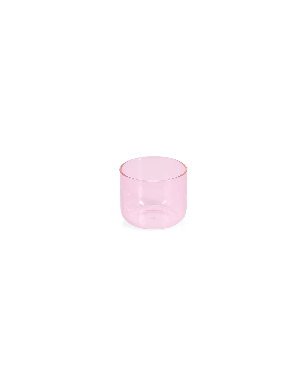 Fizz - Set 4 Bicchieri in vetro rosa