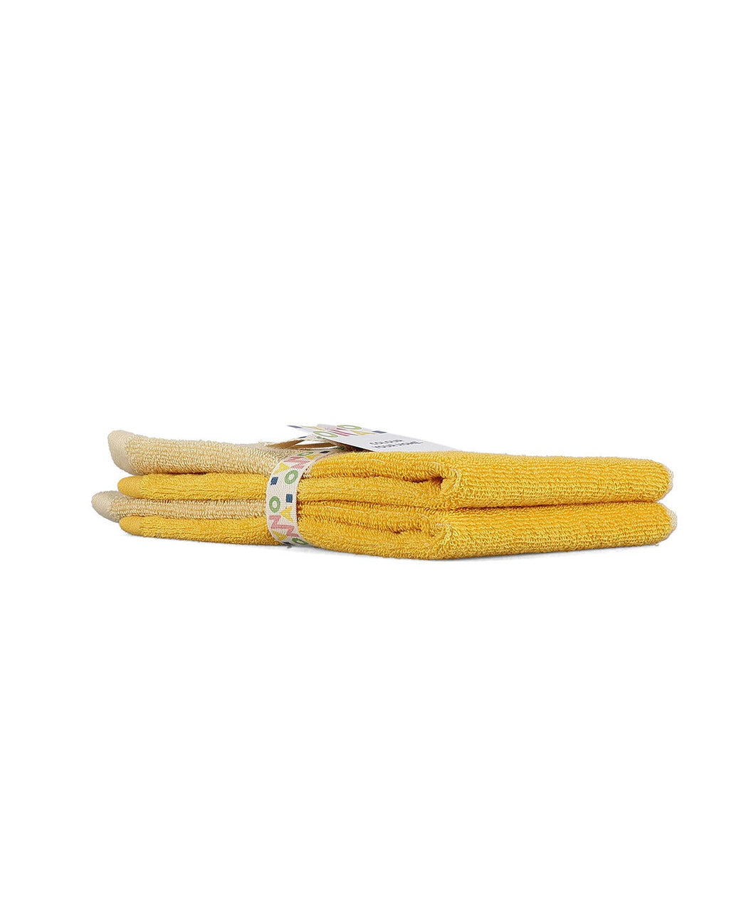 Pixie - Set 2 asciugamani ospite 30 x 50 cm giallo sole