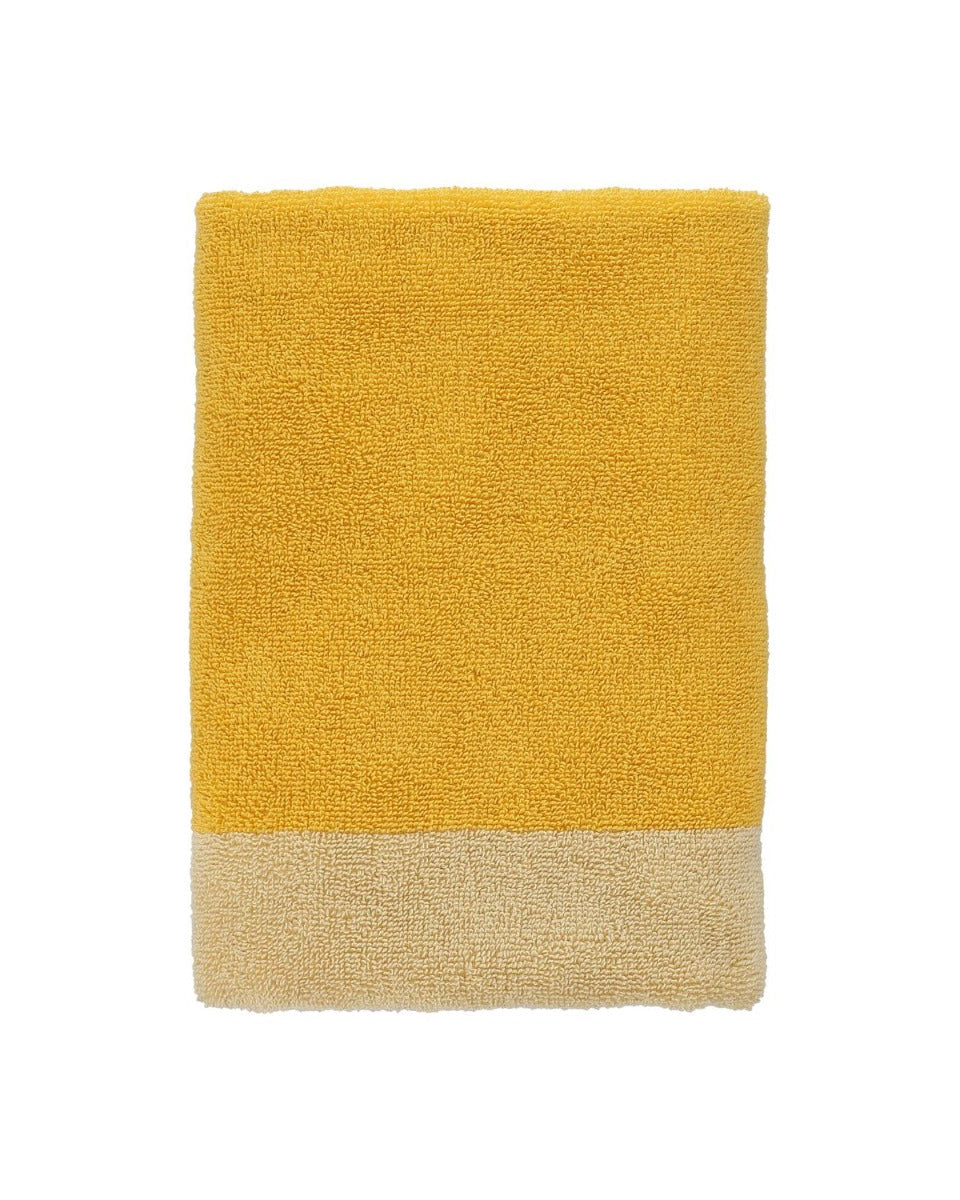Pixie - Set 2 asciugamani doccia 70x140 cm giallo sole