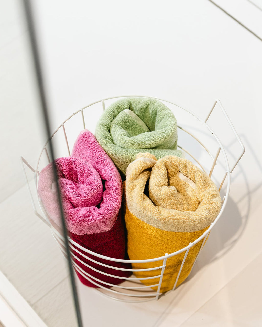 Pixie - Set 2 asciugamani doccia 70x140 cm giallo sole