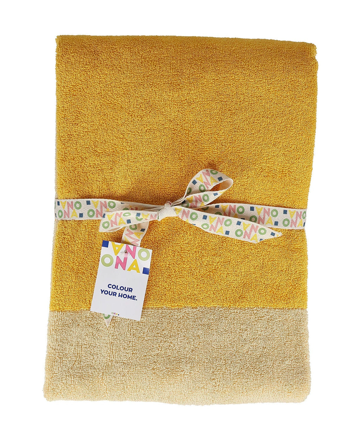 Pixie - Maxi asciugamano bagno, 100x180 cm giallo sole