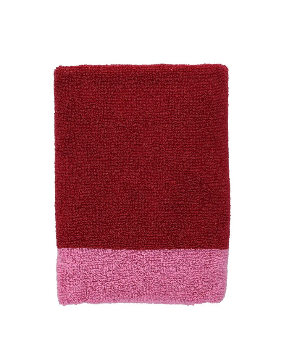 Pixie - Set 2 asciugamani doccia, rosa cipria,  70x140 cm