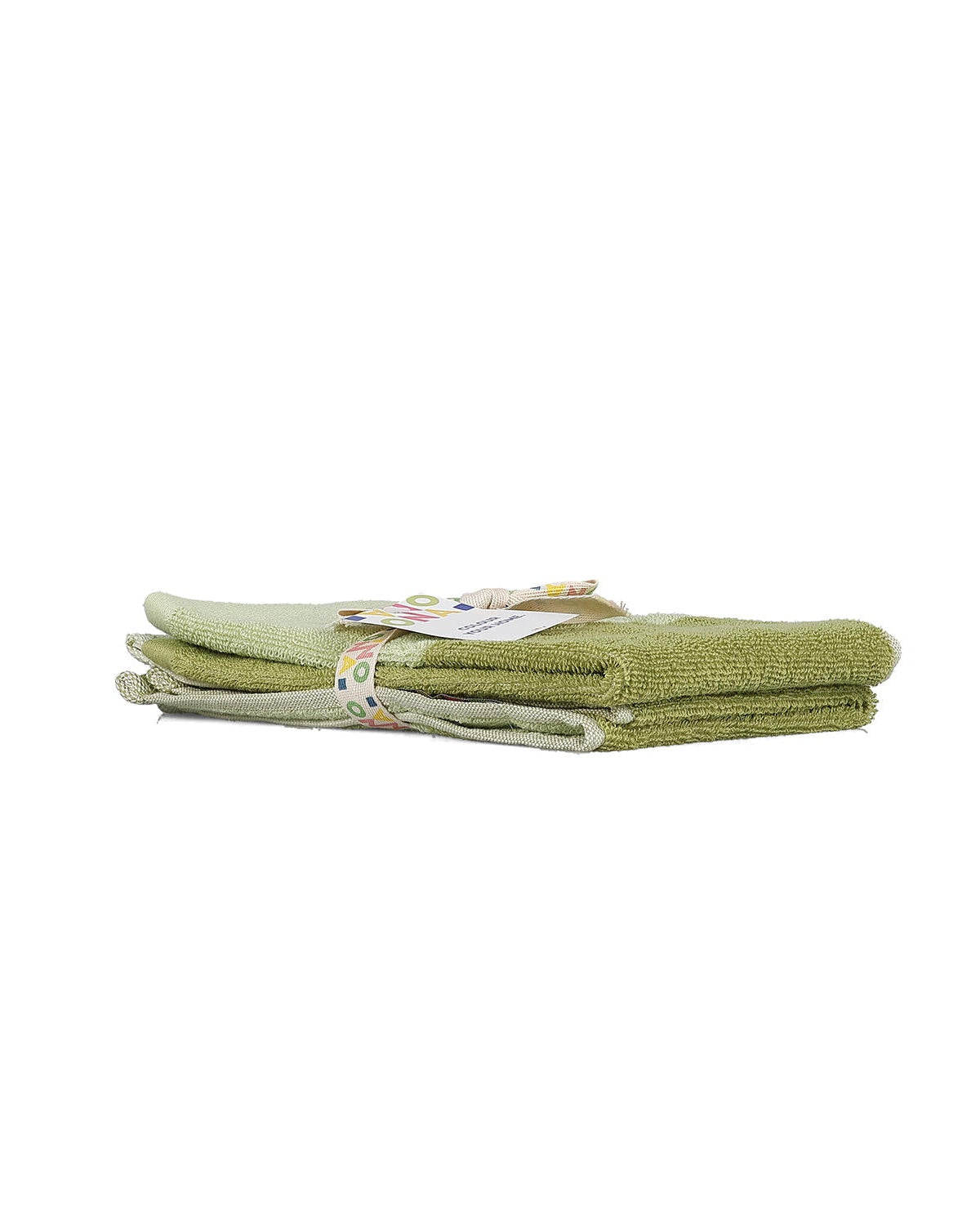 Pixie - Set 2 asciugamani ospite 30x50 cm verde pistacchio