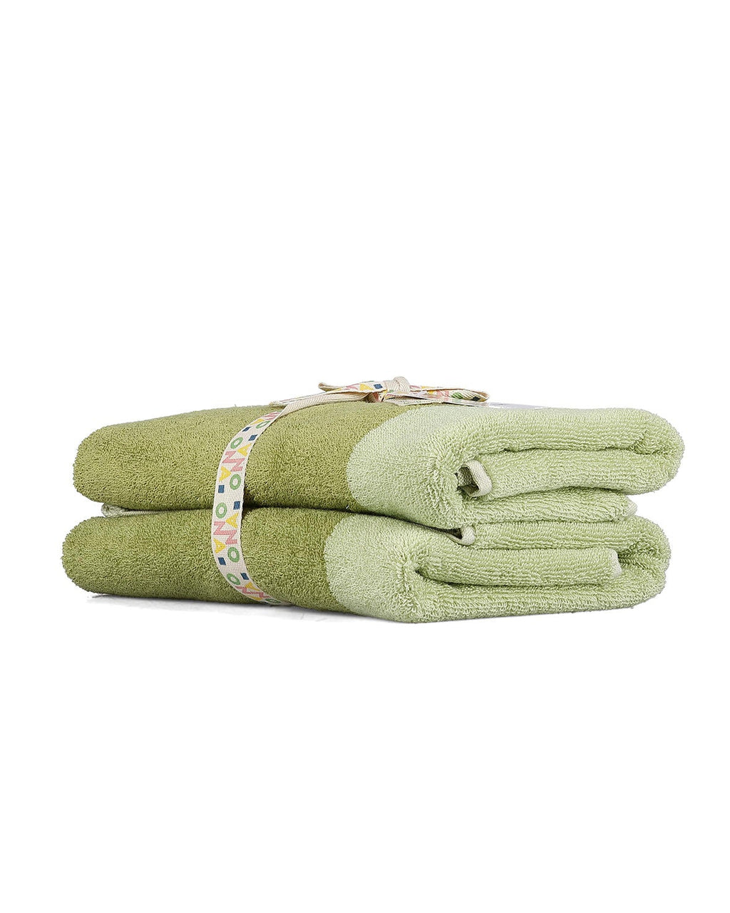 Pixie - Set 2 asciugamani viso 50x100 cm verde pistacchio
