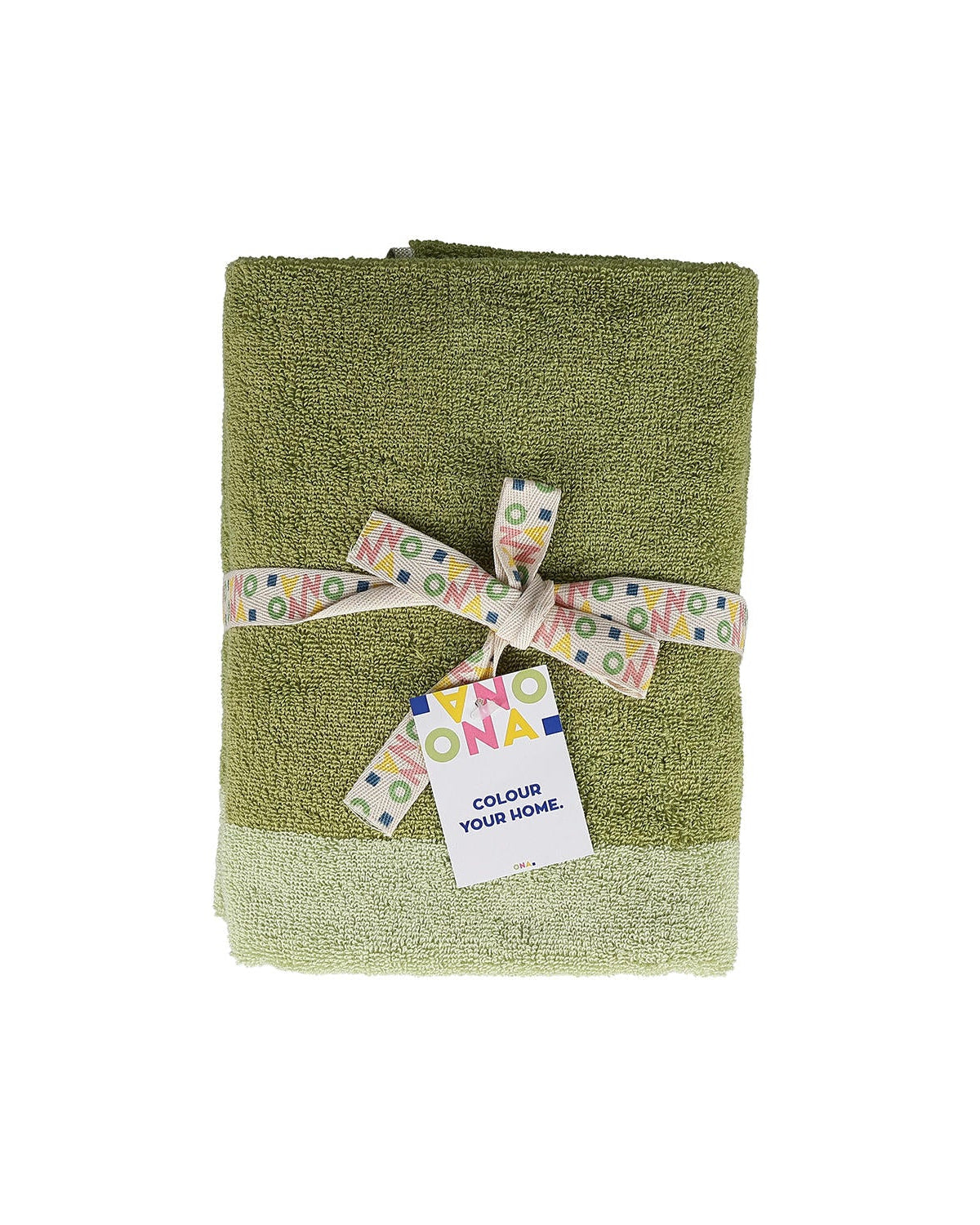 Pixie - Set 2 asciugamani viso 50x100 cm verde pistacchio