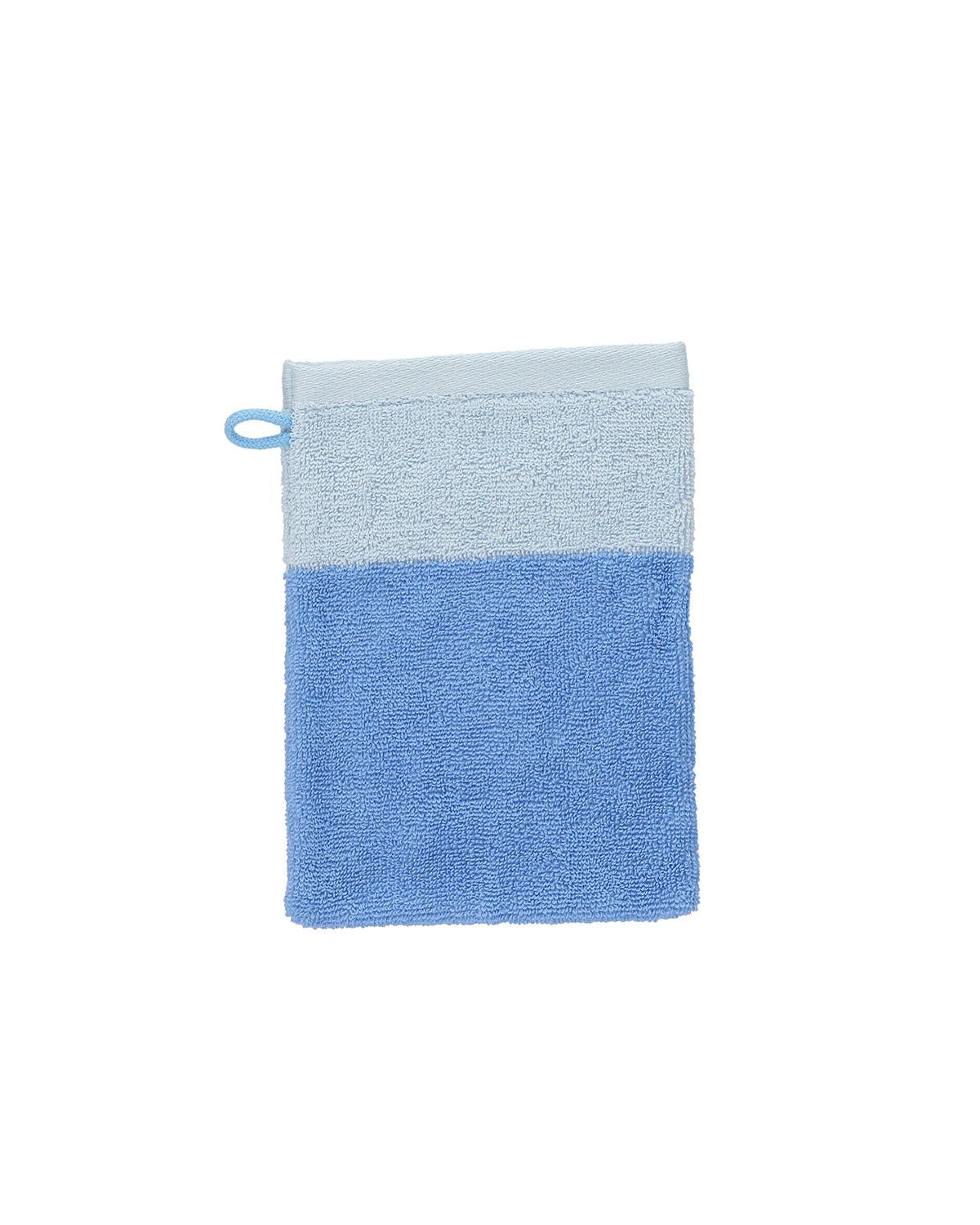 Pixie - Set 2 Guanti da bagno 15x21 cm blu oceano